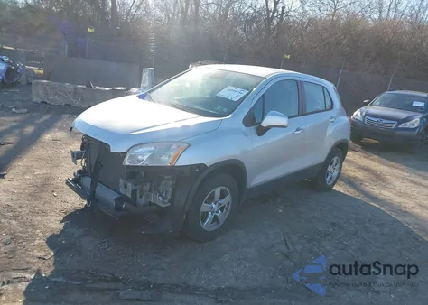 2015 Chevrolet Trax 1Ls z USA, uszkodzony, nr VIN KL7CJPSB7FB182632